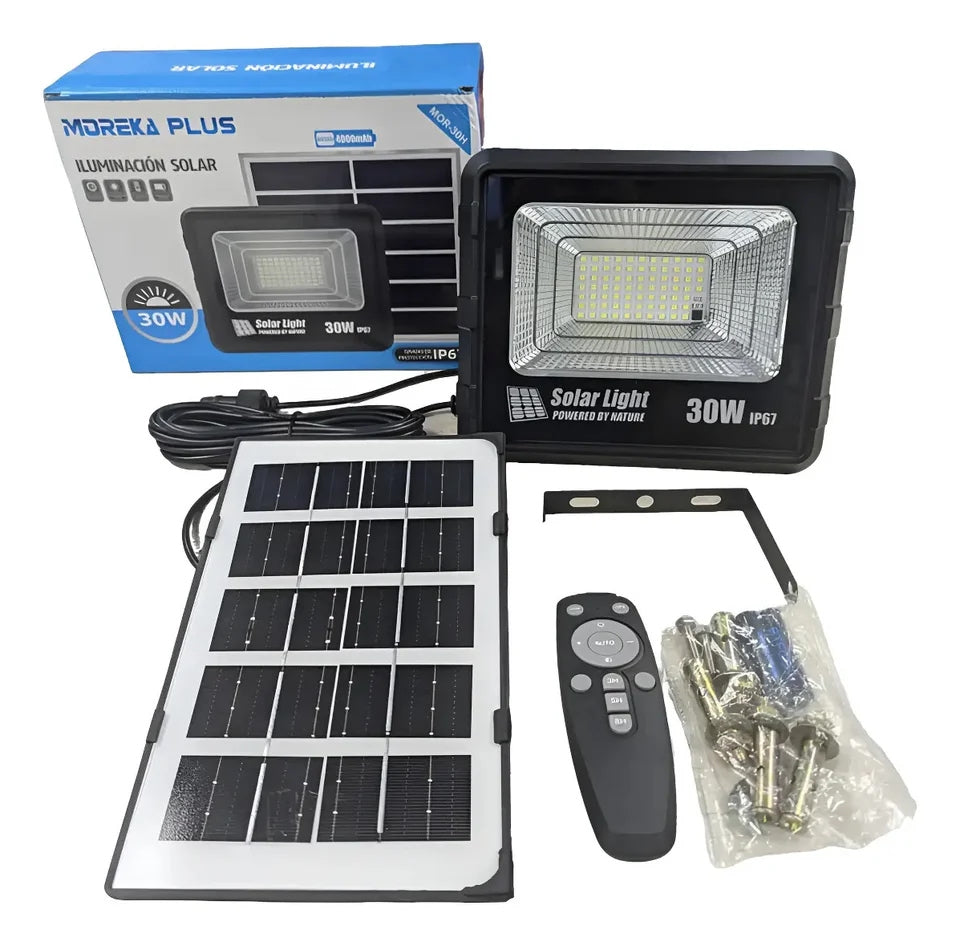 SISTEMA DE ILUMINACIÓN SOLAR 60W MOR-60H MOREKA
