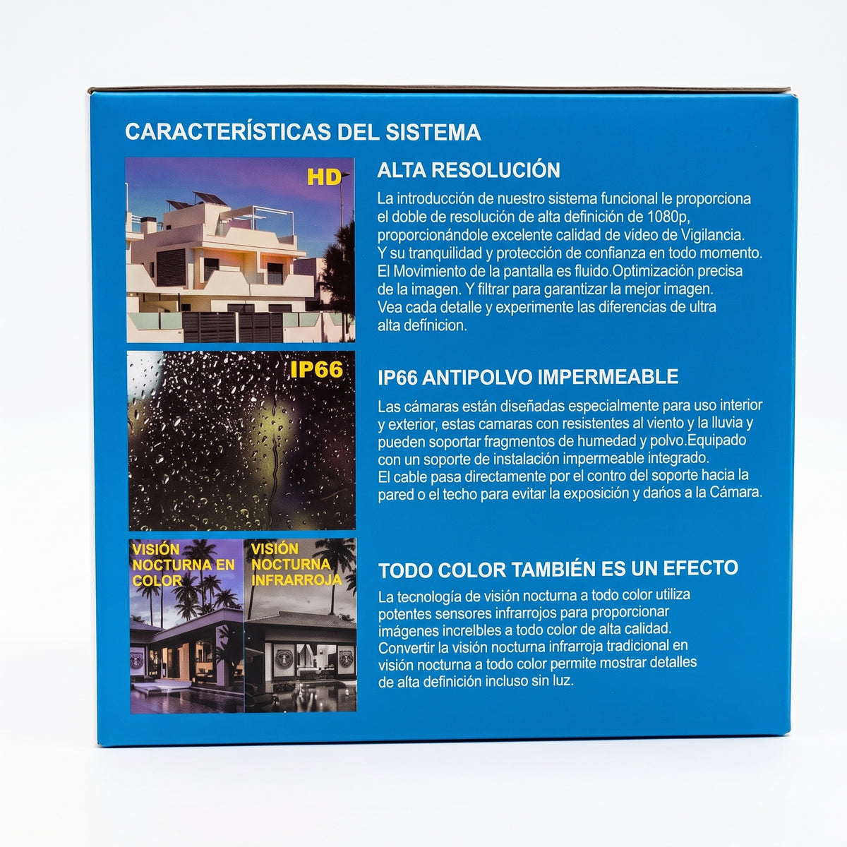 Cámara Inteligente HD Moreka JK009 1080P Visión Nocturna IP66 y Control PTZ