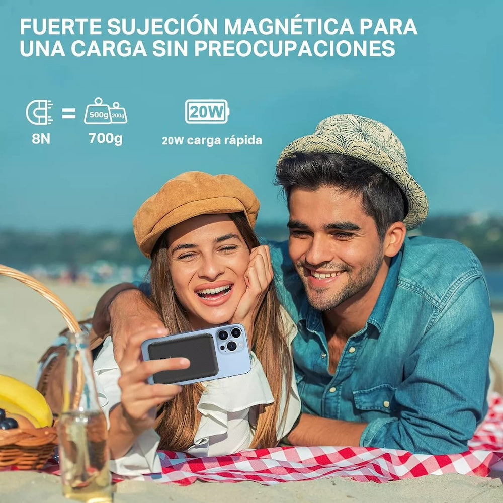 Power Bank Moreka K074 5000 mAh 18.5W inalámbrica 5W