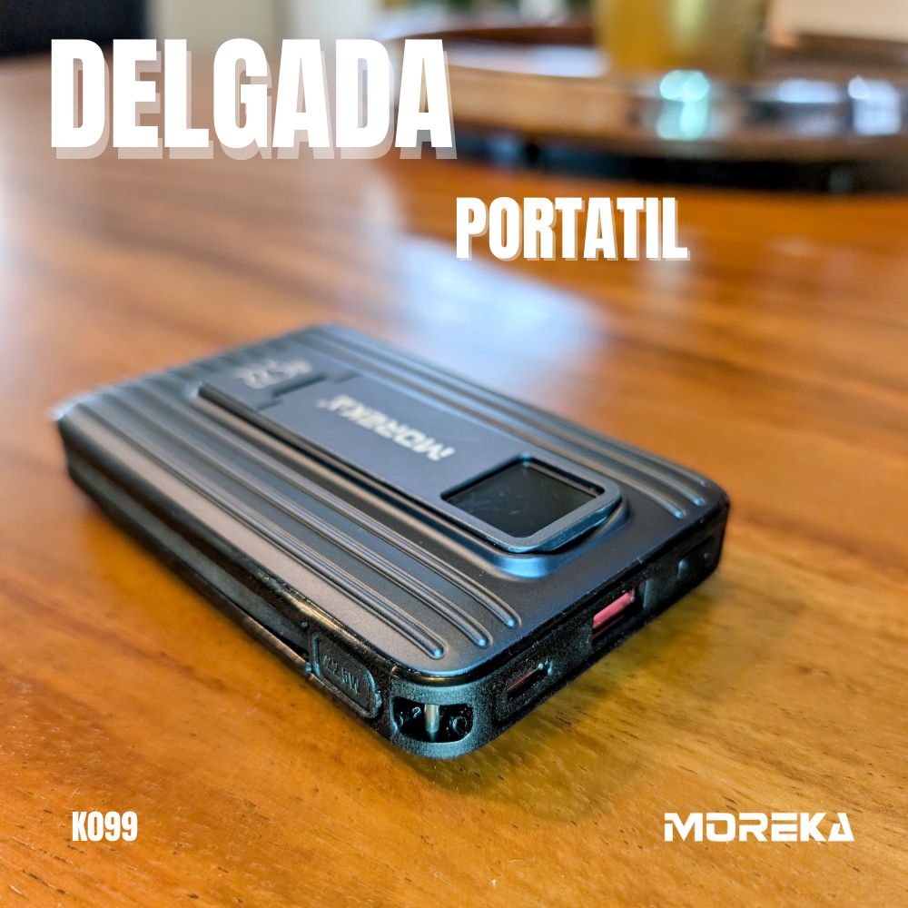 Power Bank Magsafe Moreka K099 12000mAh 22.5W, Magsafe 15w