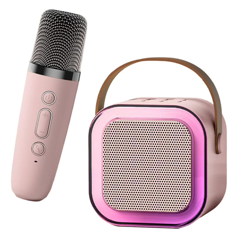 Máquina de karaoke para niños portátil Bluetooth con 1 micrófono K12