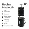 Bocina  KTS-1531, Bluetooth, TF Card, Radio FM, USB MIC. 8