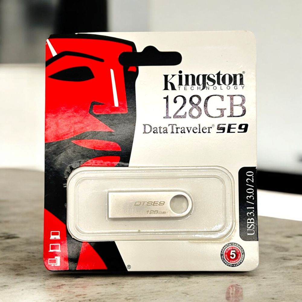 Memoria USB Kingston DataTraveler SE9 128GB 3.0 plateado