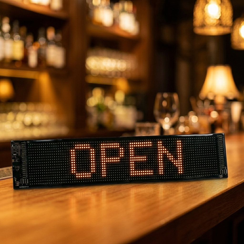 Letrero LED Flexible personalizable BUYTITI AZMQ062