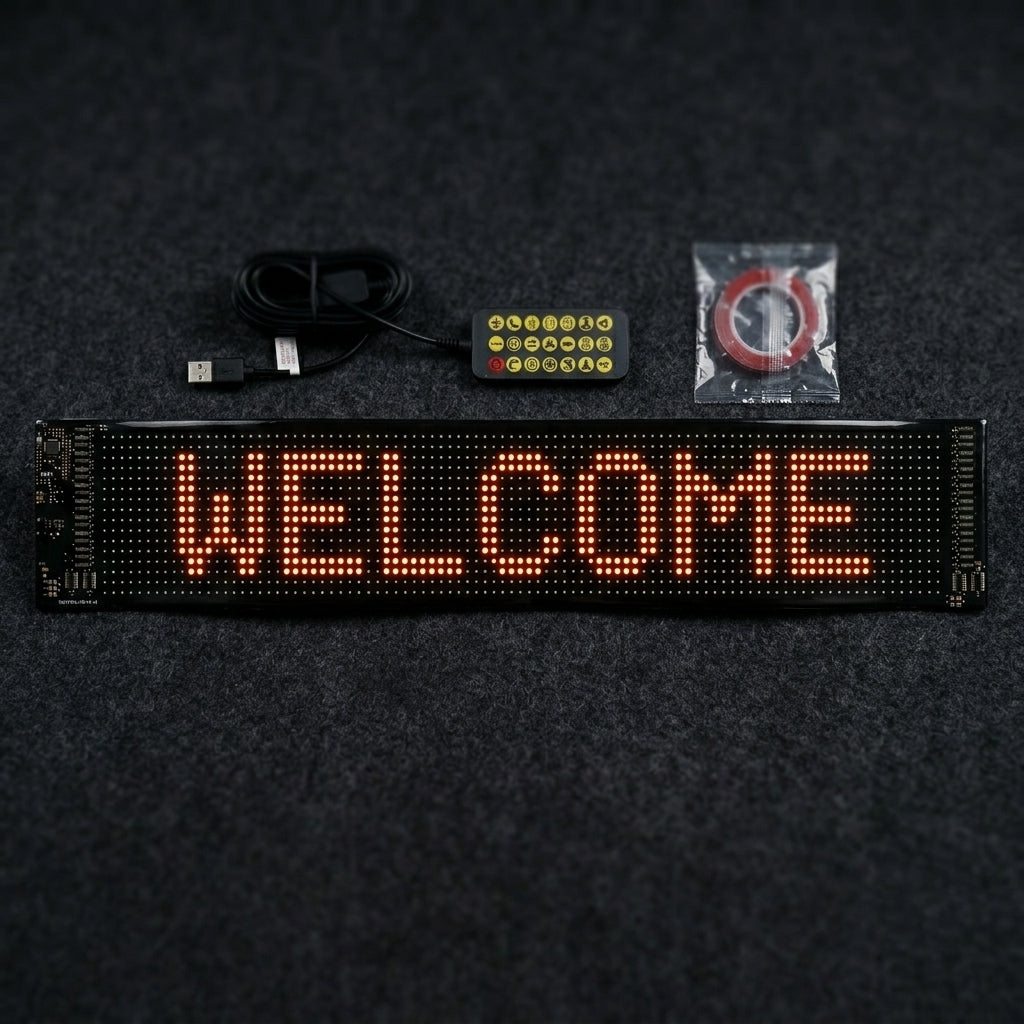 Letrero LED Flexible personalizable BUYTITI AZMQ062