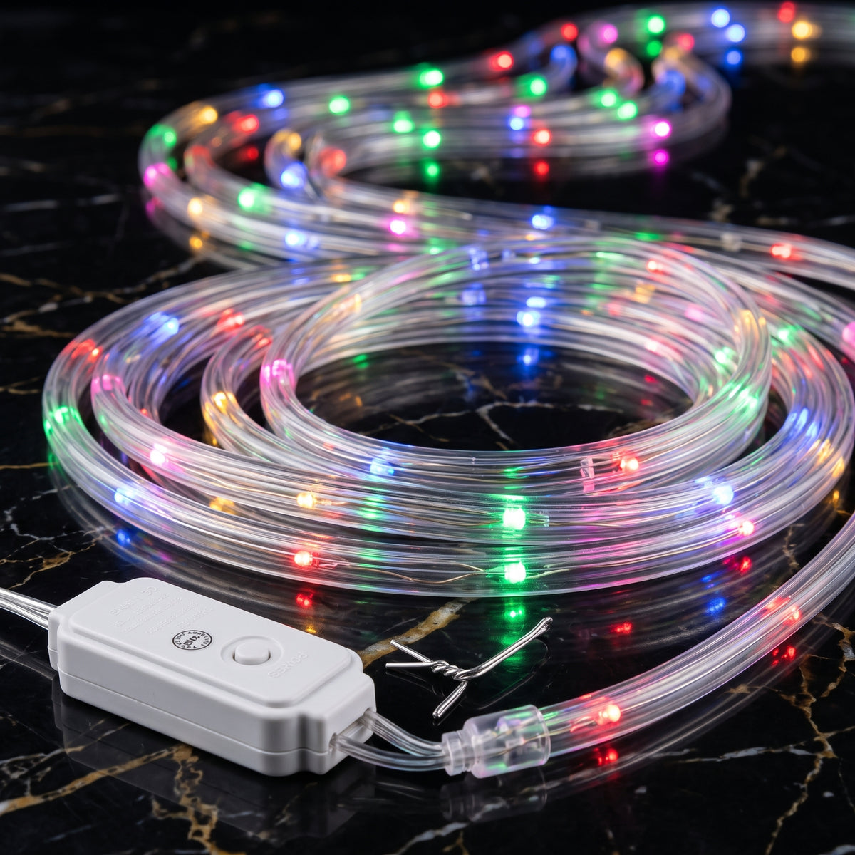 Cuerda de Luces LED Moreka M15-005 5 Metros 90 Luces Multicolor Protección IP65