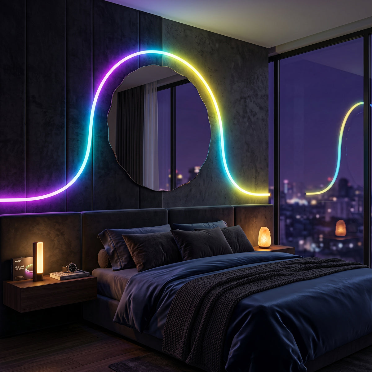 Tira de Luz LED Tipo Neón Moreka M16-005 de 5 Metros Flexible y Decorativa