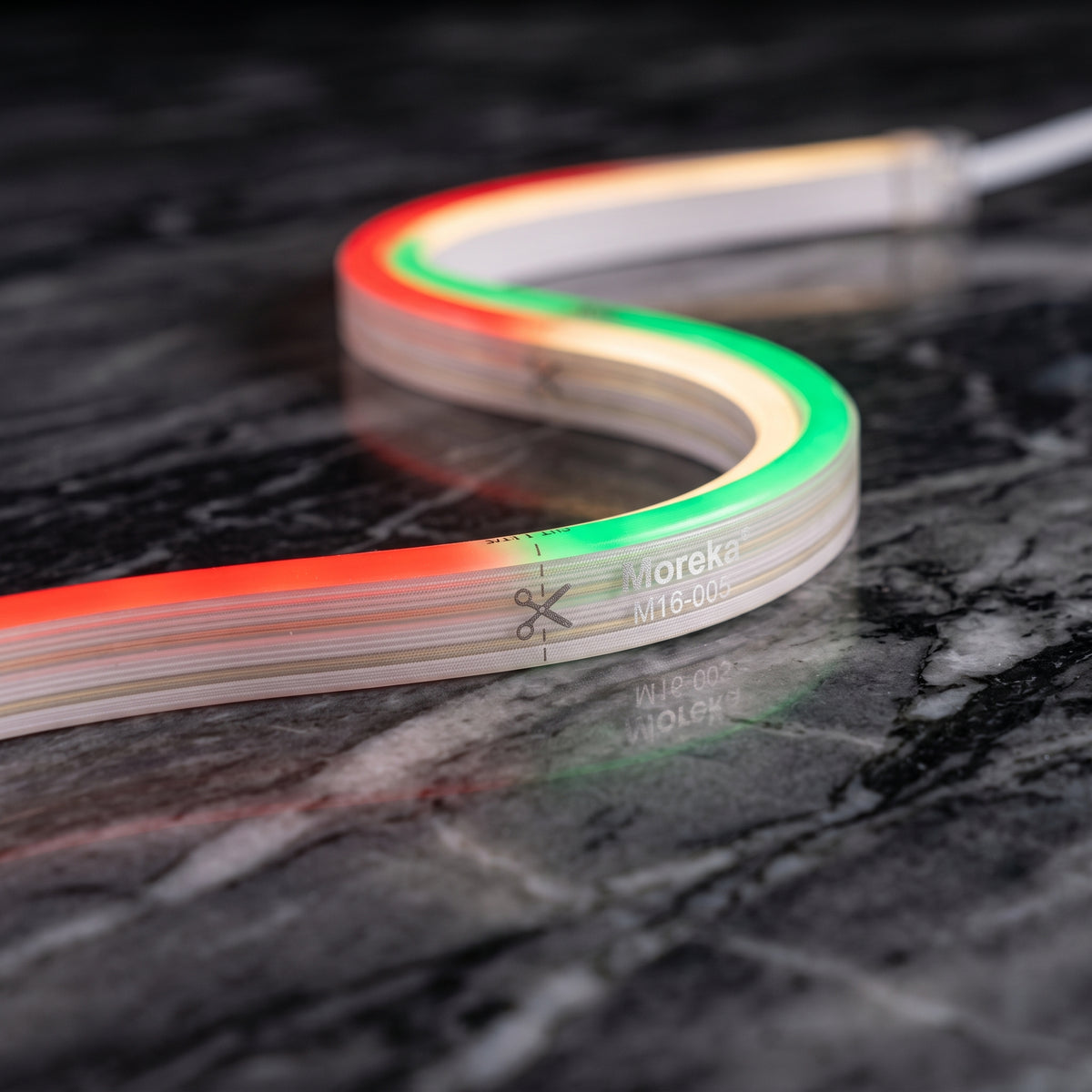 Tira de Luz LED Tipo Neón Moreka M16-005 de 5 Metros Flexible y Decorativa