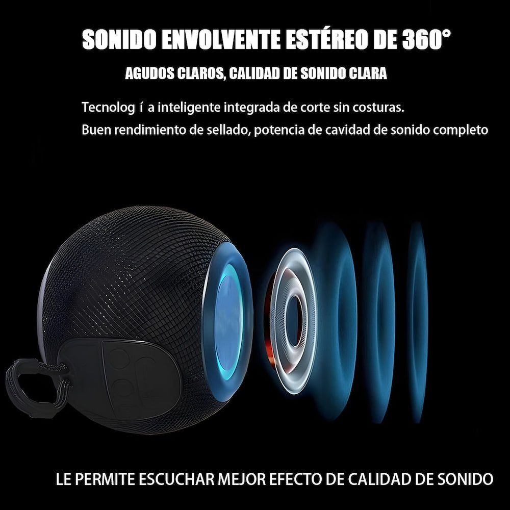 Bocina Moreka M-337, Bluetooth, TF Card, Radio FM, USB