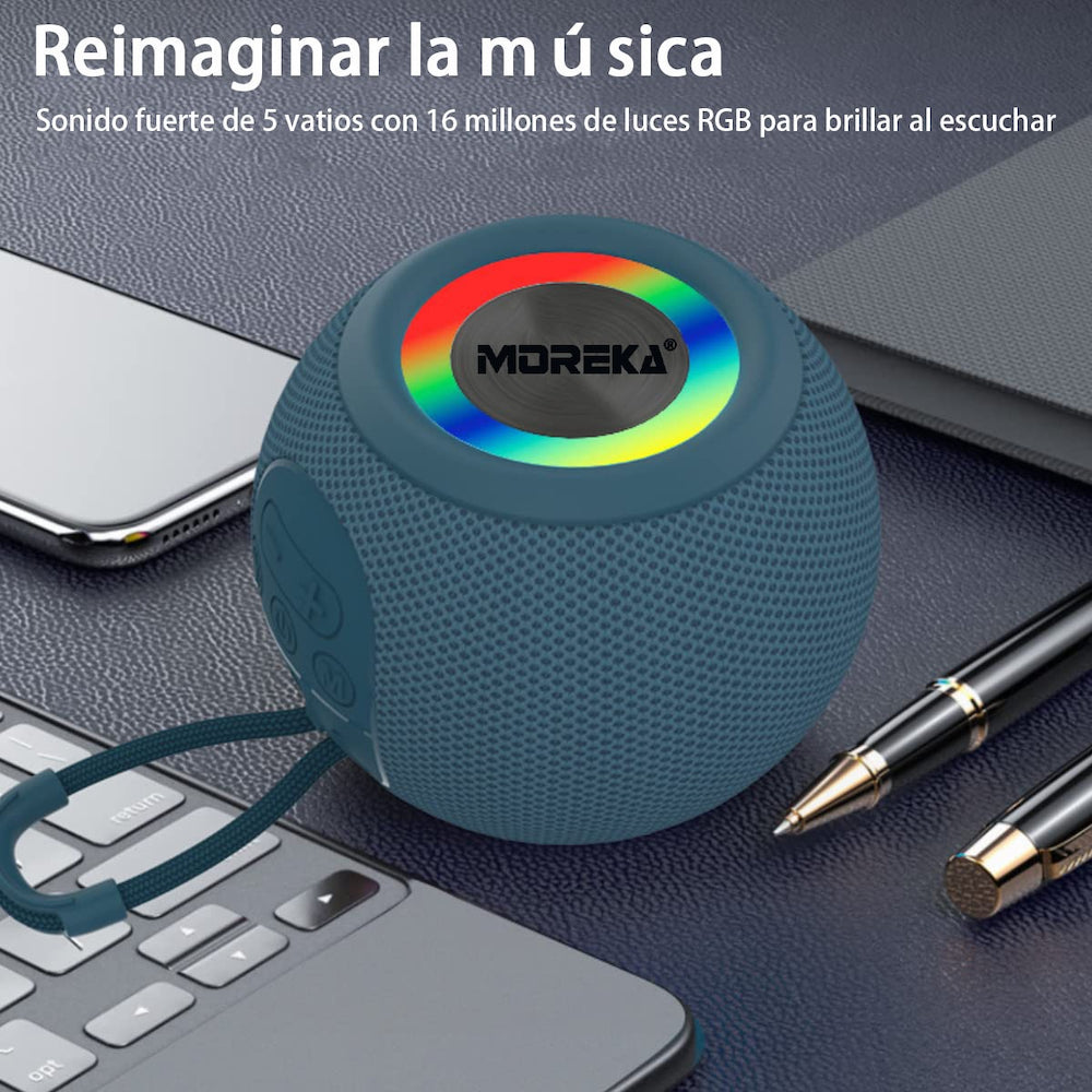 Bocina Moreka M-337, Bluetooth, TF Card, Radio FM, USB