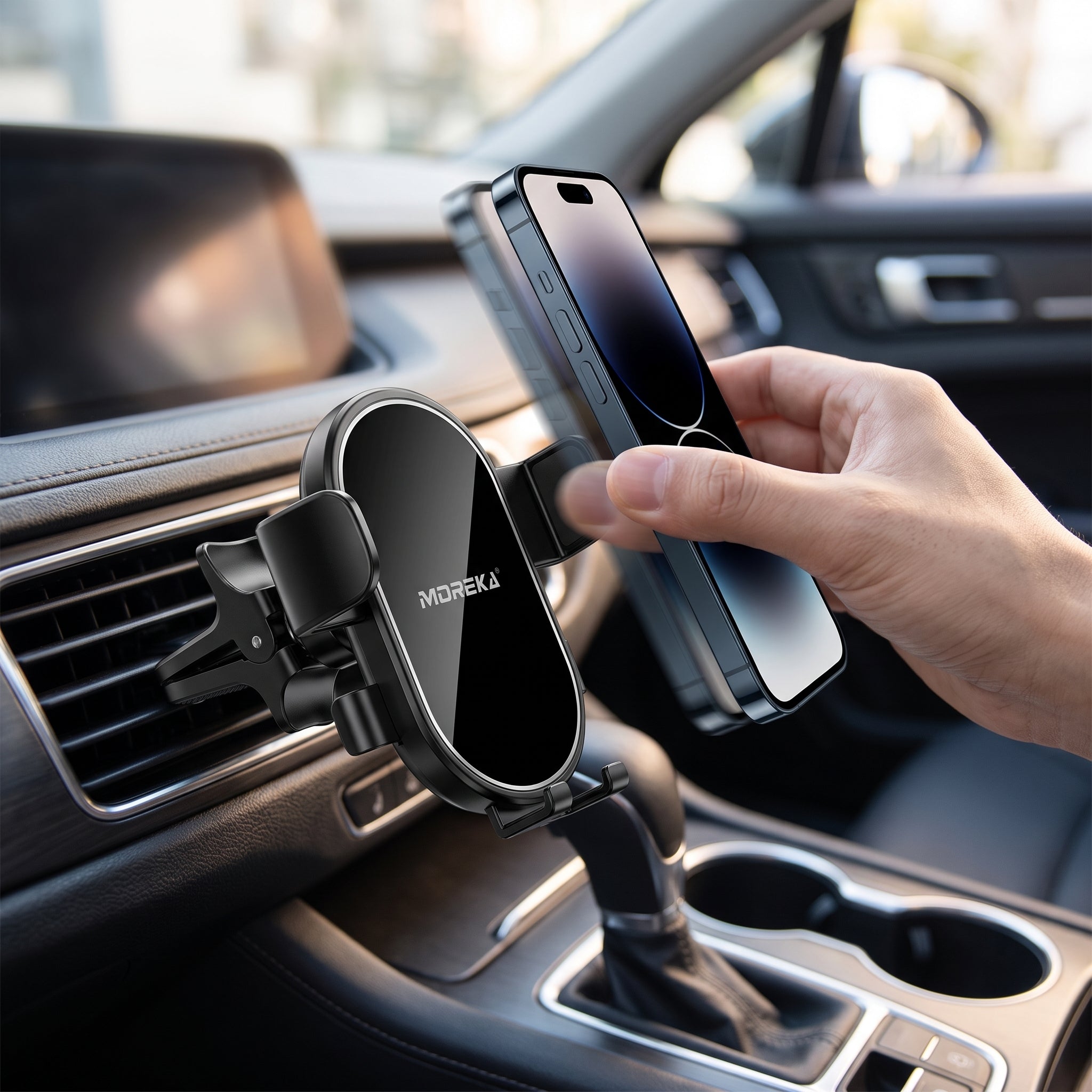 Soporte Para Celular Automóvil  Moreka MH-72D Portacelular