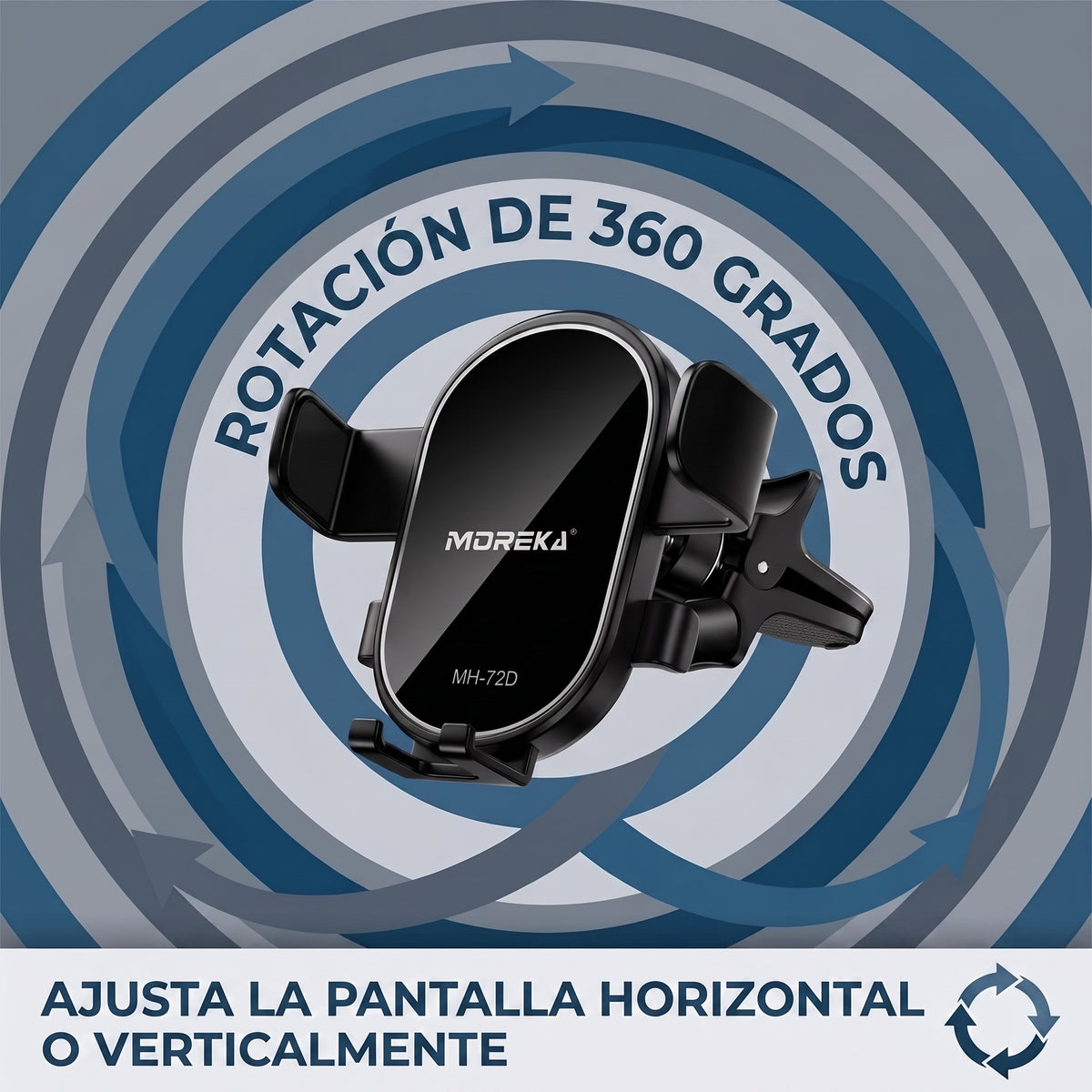 Soporte Para Celular Automóvil  Moreka MH-72D Portacelular