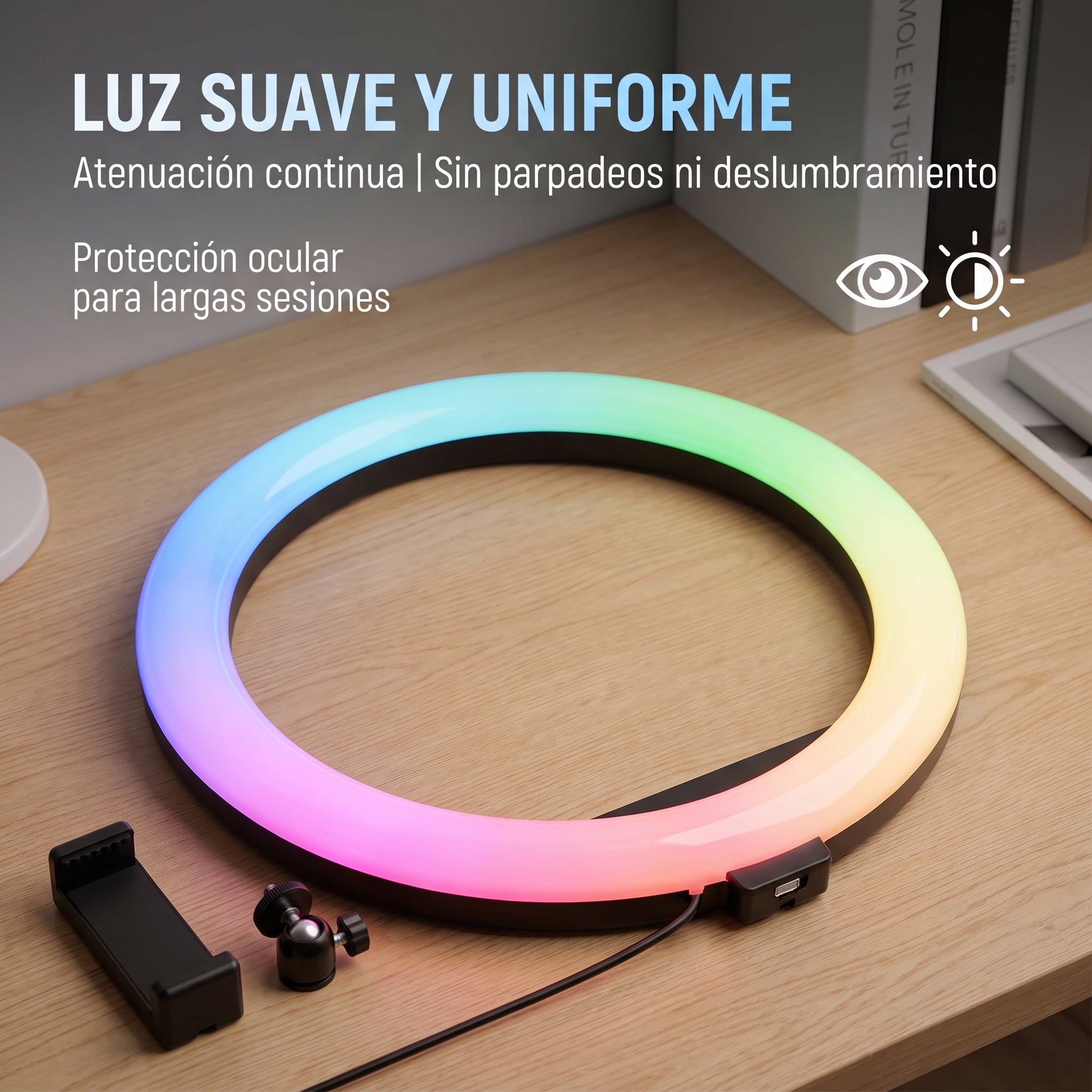 Aro de Luz LED RGB MJ-36