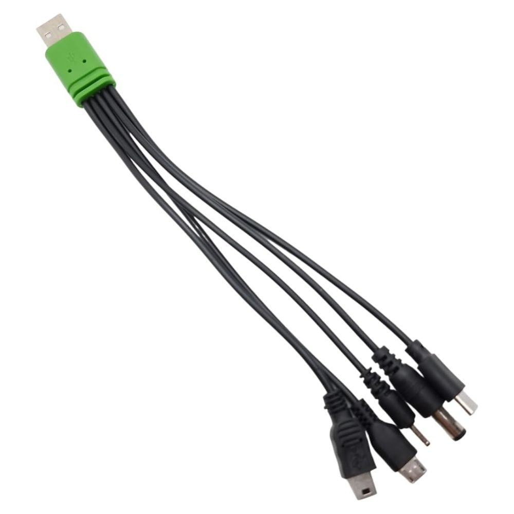 Panel Solar Portátil 3.8W 6V 5 conectores Moreka MOR-10T