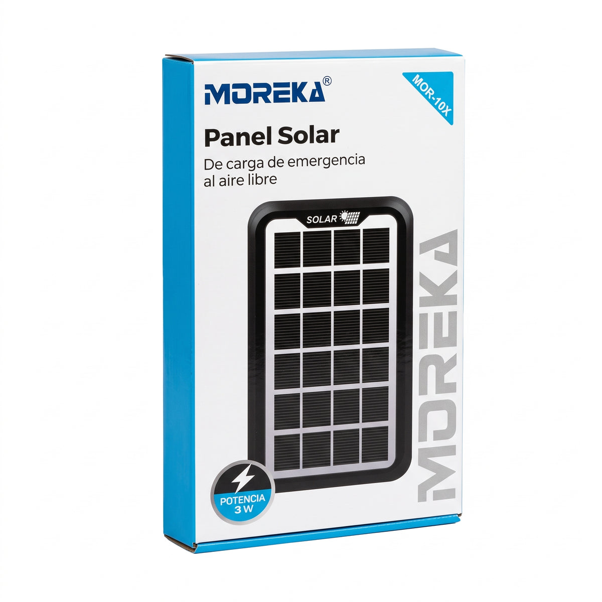 Panel Solar Moreka MOR-10X 3W: Energía de Emergencia