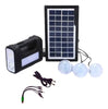 Mini Solar System 3 Spotlights Flashlight Power Bank MOR-8017