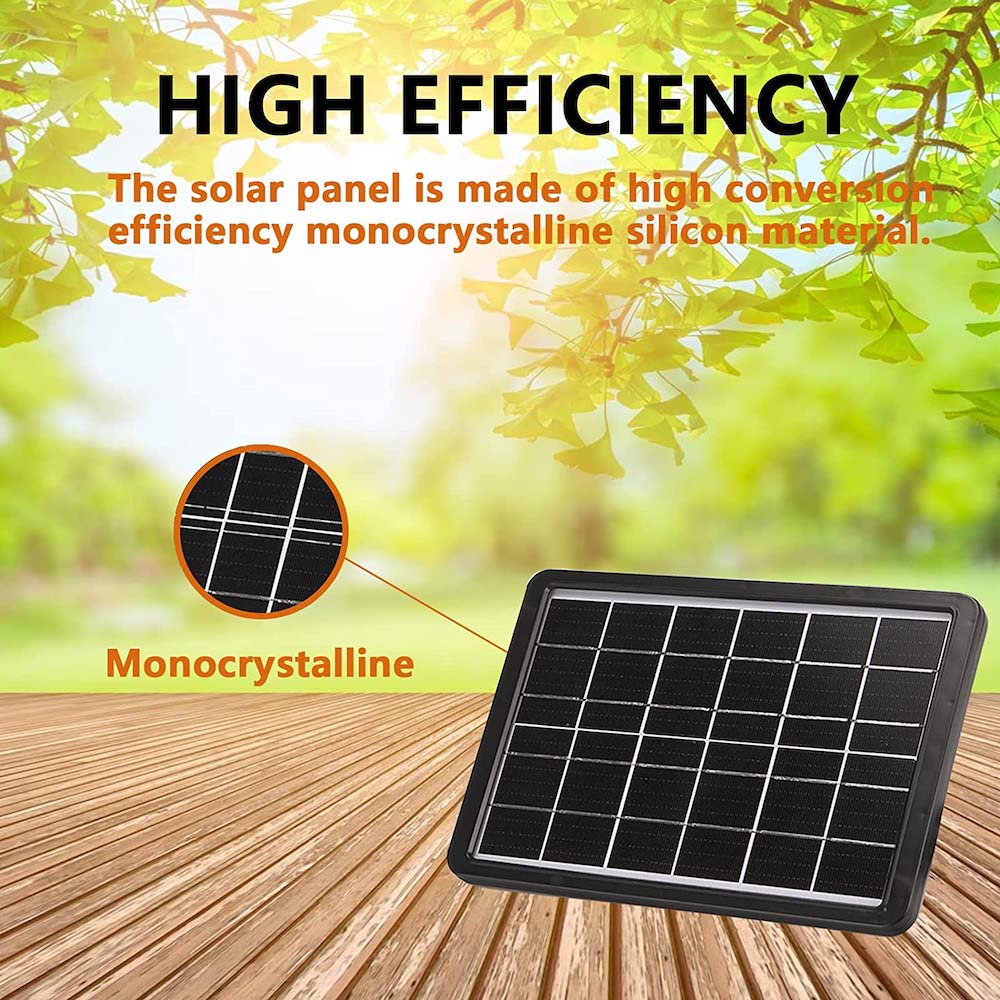 Panel Solar Moreka MOR-100S Carga Rapida Emeregencia Para Exteriores