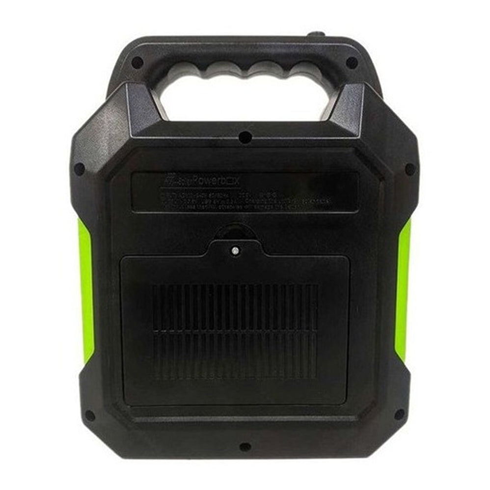 Mini Sistema Solar Radio FM 3 Focos Linterna Power Bank MOR-15