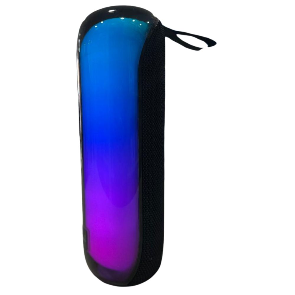 Bocina Moreka 408 14W (2 x 7W) 3000mAh Batería Bluetooth V5.3 IPX5 Resistente al Agua Luz RGB Micrófono Incorporado Radio FM