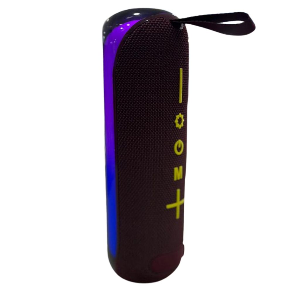 Bocina Moreka 408 14W (2 x 7W) 3000mAh Batería Bluetooth V5.3 IPX5 Resistente al Agua Luz RGB Micrófono Incorporado Radio FM