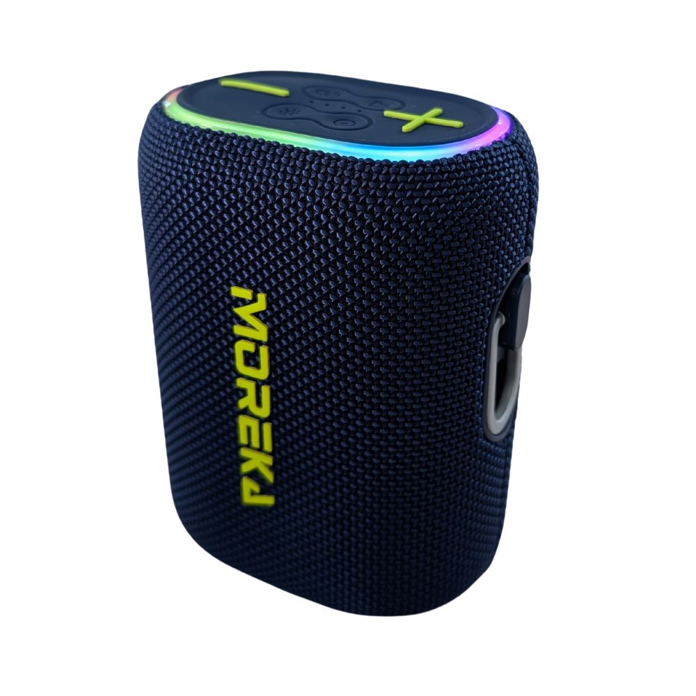 Bocina Power Bank Moreka 439 10W 5000mAh cables tipo IP y C hasta 25 Horas