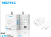 Charger 2.1A Moreka MR2885 Lightning 2.1A IP Cable 1M