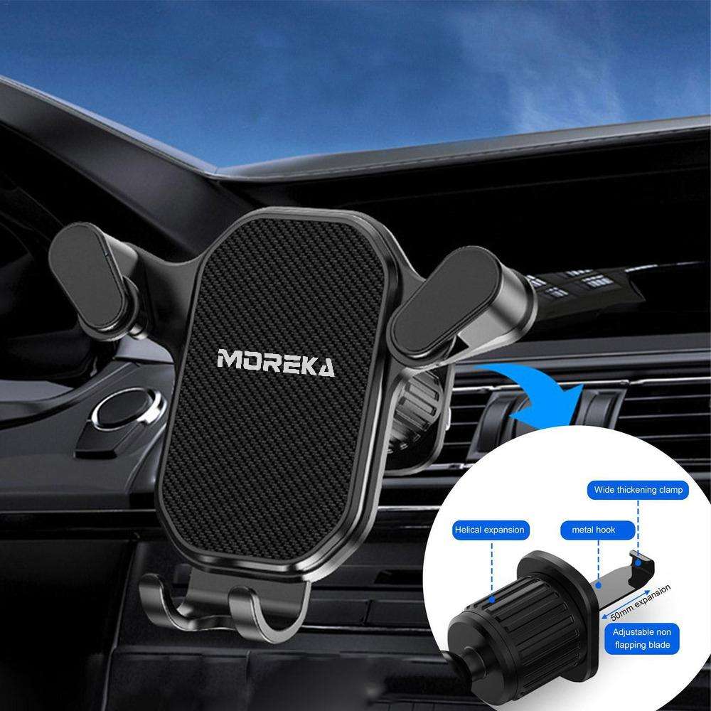 Soporte Automóvil Rendija Ventilación Rotación 360° Moreka Modelo MRT-933