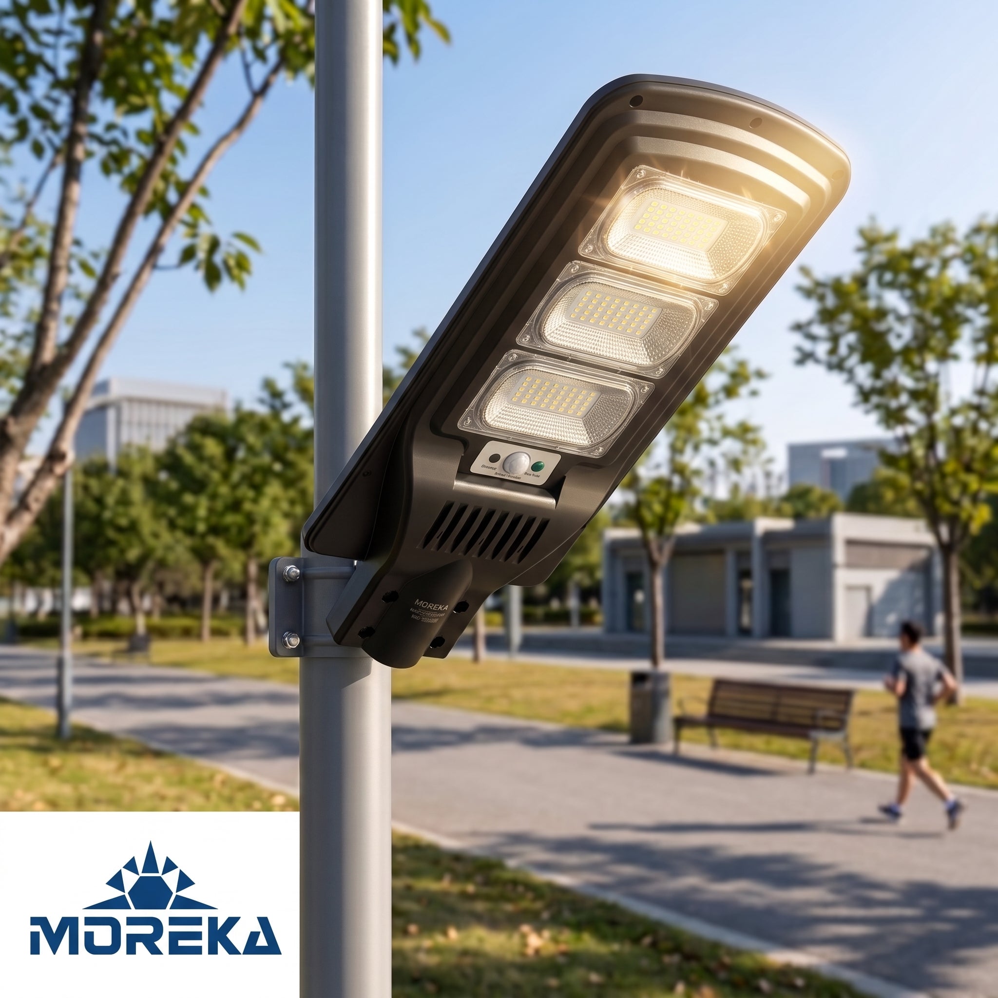 Luz de Calle Solar Moreka MS-E200W