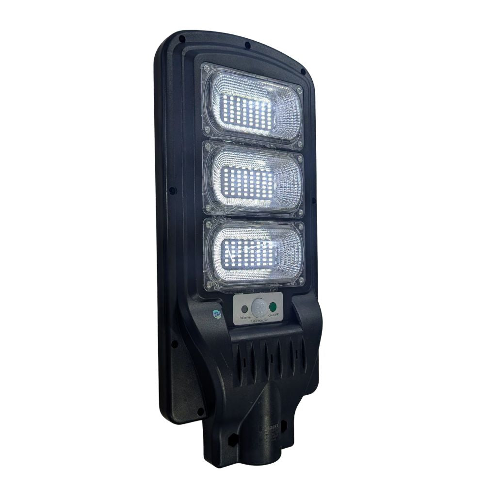 Luminaria Suburbana Alumbrado Publico Solar 150W con Sensor Movimiento MS-E150W