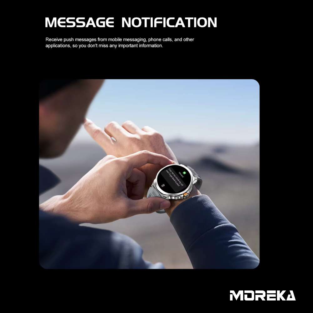 Smart Watch Moreka MSK50 pantalla amoled 700mAh contra agua IPX67