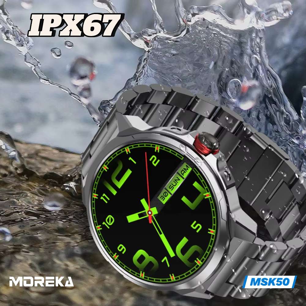 Smart Watch Moreka MSK50 pantalla amoled 700mAh contra agua IPX67