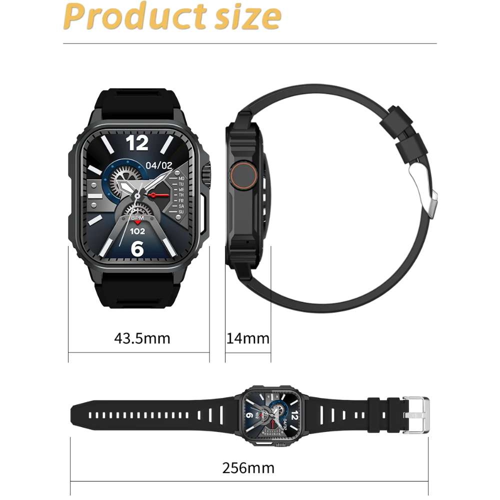 Smart Watch Moreka MTW11 Bluetooth doble Correa IPX67