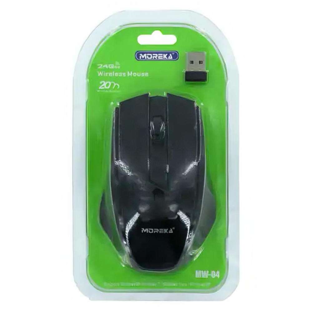 Mouse Bluetoth Moreka MW-04 Óptico colores