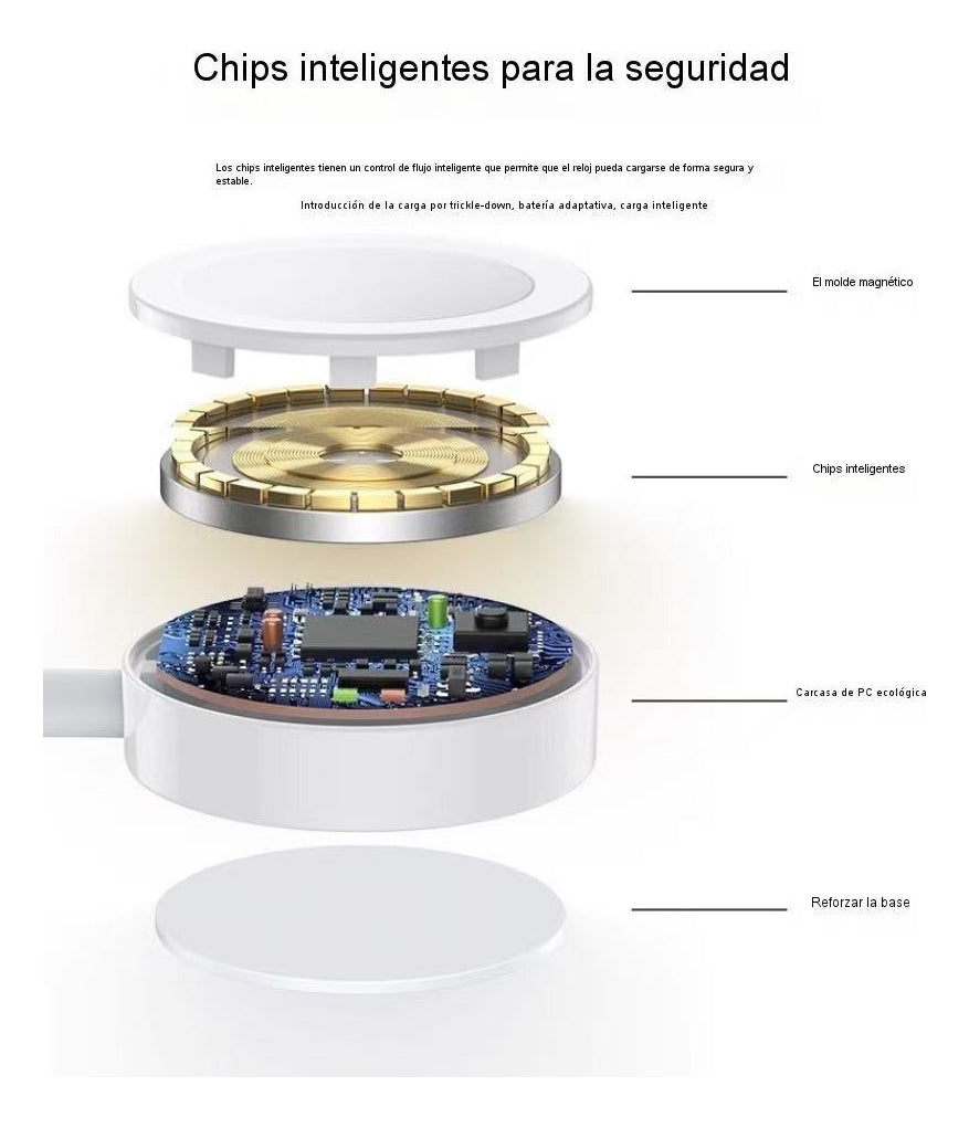 Cargador Magnetico Inálambrico 0.8M / 150 mA G-TIDE MWC7