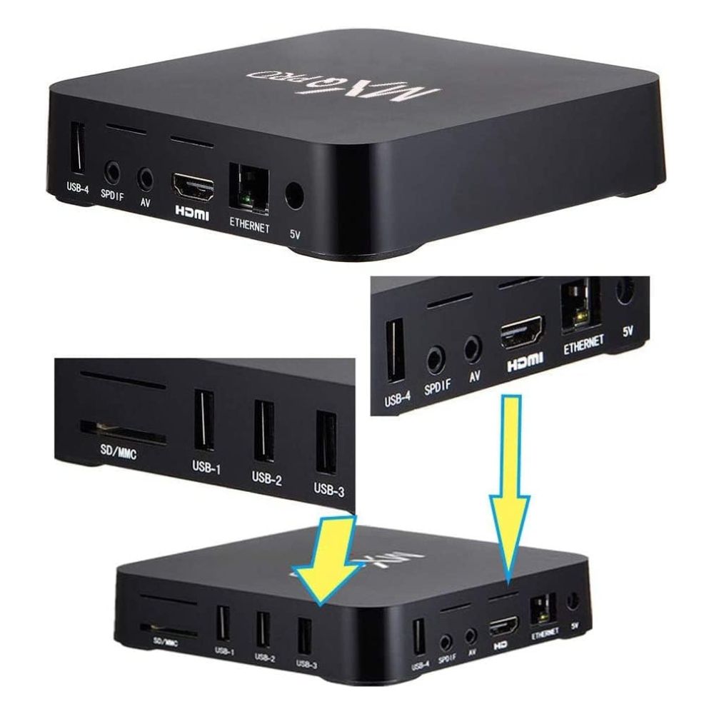 TV Box Ram 5G Android 11.1 4G+32G Android Smart Box H.265 HD 3D