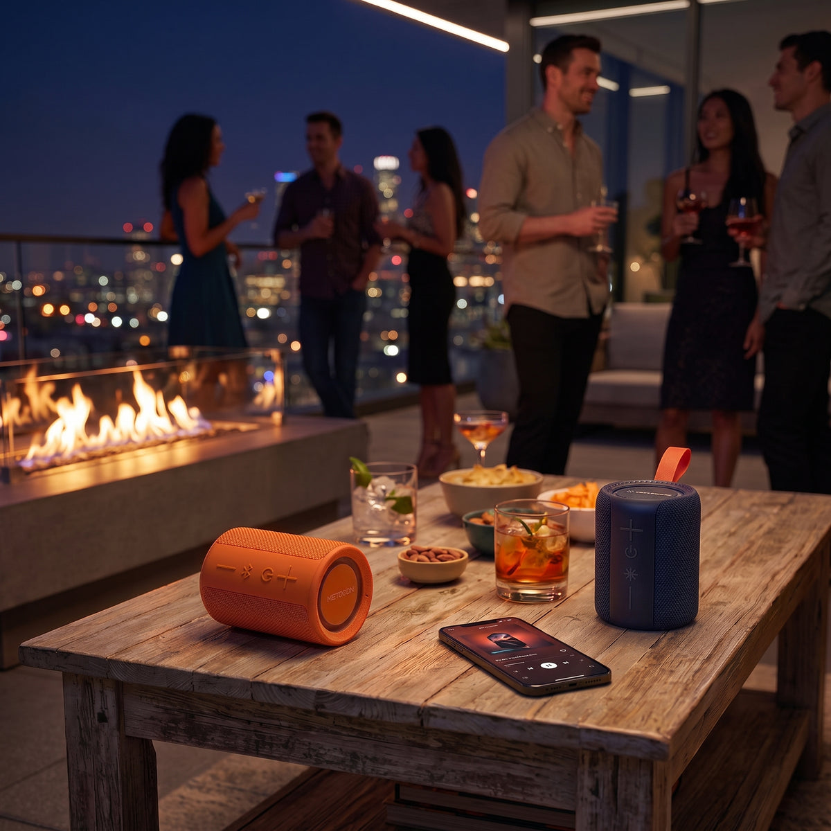 Bocina Inalámbrica Moreka-456 2 en 1 con 20W, Bluetooth 5.4 y Diseño Magnético