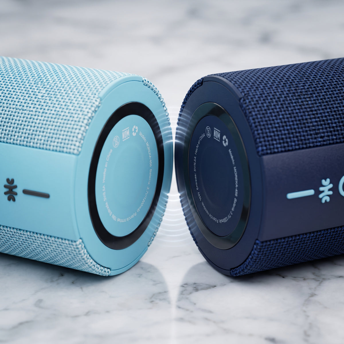 Bocina Inalámbrica Moreka-456 2 en 1 con 20W, Bluetooth 5.4 y Diseño Magnético