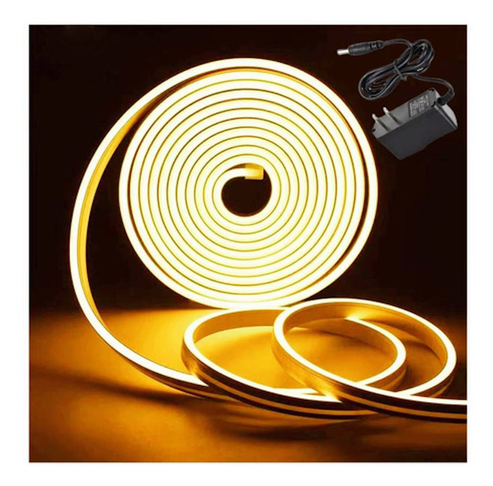 Tira Luz led NEÓN Ip65 Flexible Unicolor De 5m M13-005
