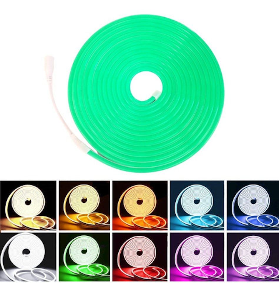 Tira Luz led NEÓN Ip65 Flexible Unicolor De 5m M13-005