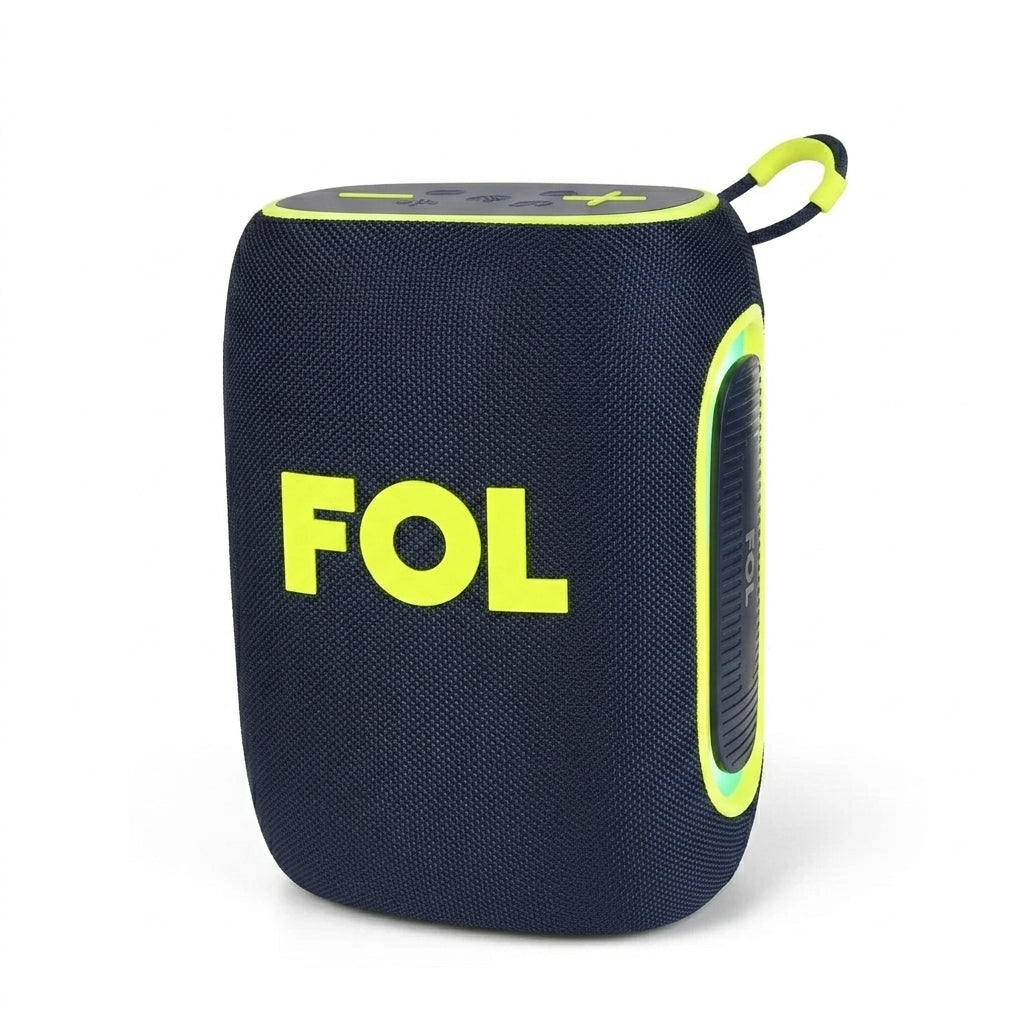 Bocina Portátil Bluetooth FOL FS-D30 PRO 40W  Woofer 4' + Tweeter 2' 5hrs bateria