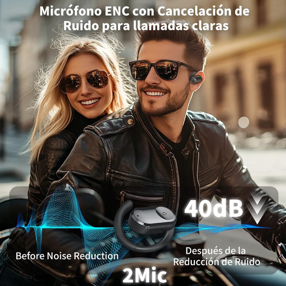 Audífonos OWS2 Cancelación Ruido  Audífonos 30mAh / Estuche 400mAh IPX4 G-TIDE