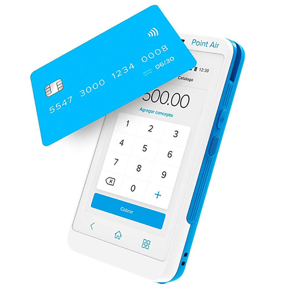 Point Air Lector De Tarjetas Bancarias 4G con Internet Gratis