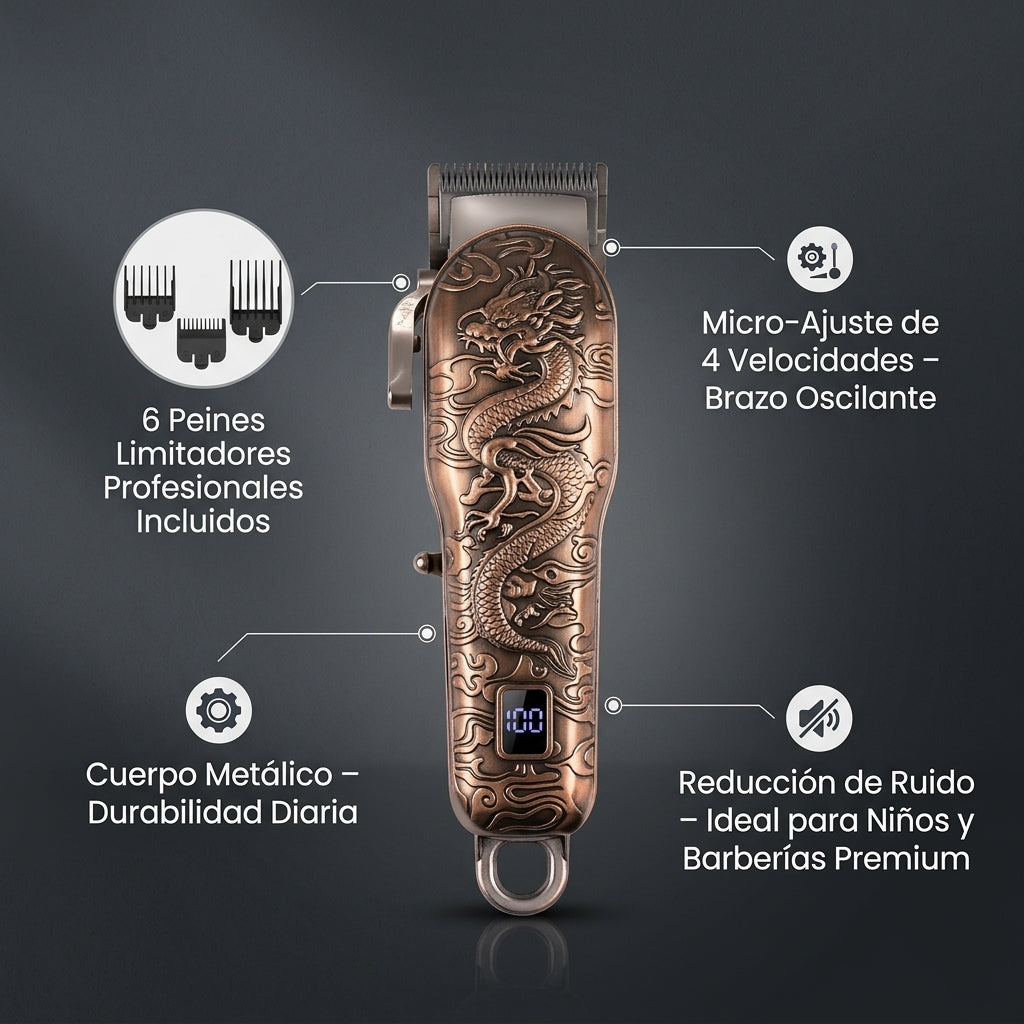 Recortadora de Cabello recargable Tipo C MOREKA W-26