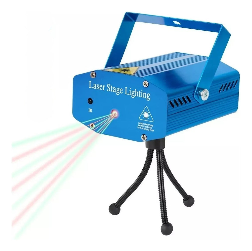 Proyector Láser Led Fiestas Disco Navidad largo alcance XLF-09