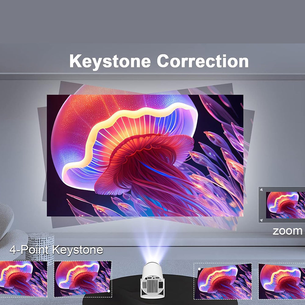 Proyector Profesional Android 4k Hd Wifi Smart Tv Portatil Bluetooth 110v/220v