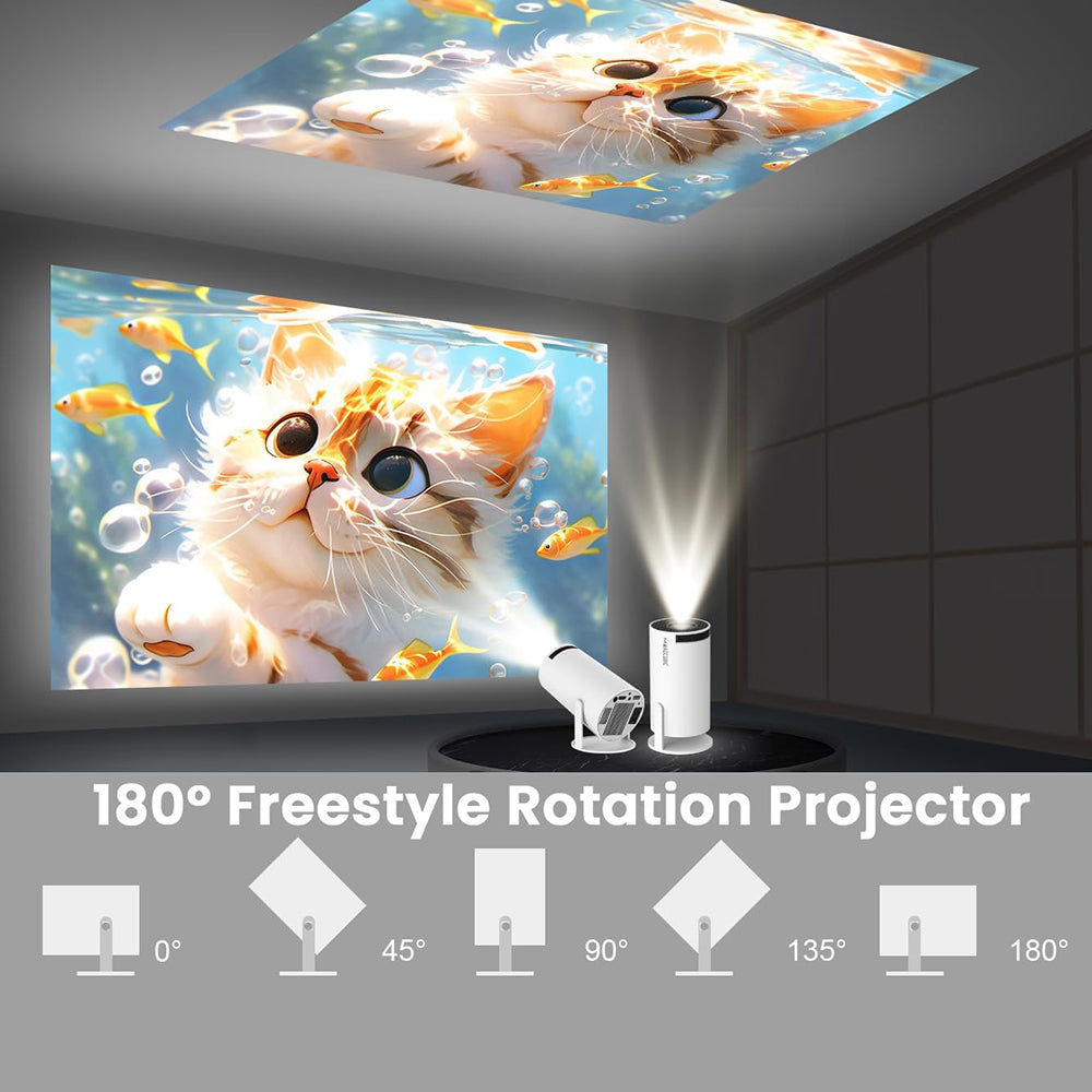 Proyector Profesional Android 4k Hd Wifi Smart Tv Portatil Bluetooth 110v/220v