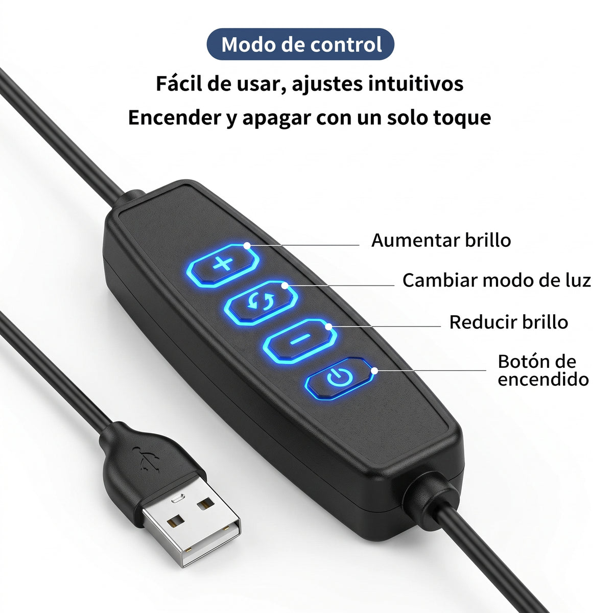Lampara Aro de Luz LED YISEN QX-300 12 Pulgadas