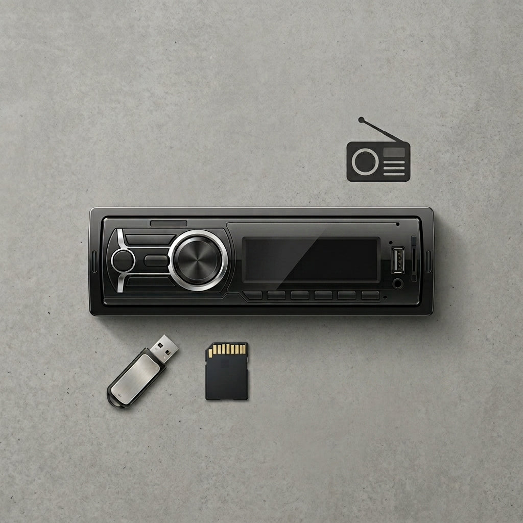 Reproductor de Radio USB SD MP3 Moreka SY-1204 Potencia 60W