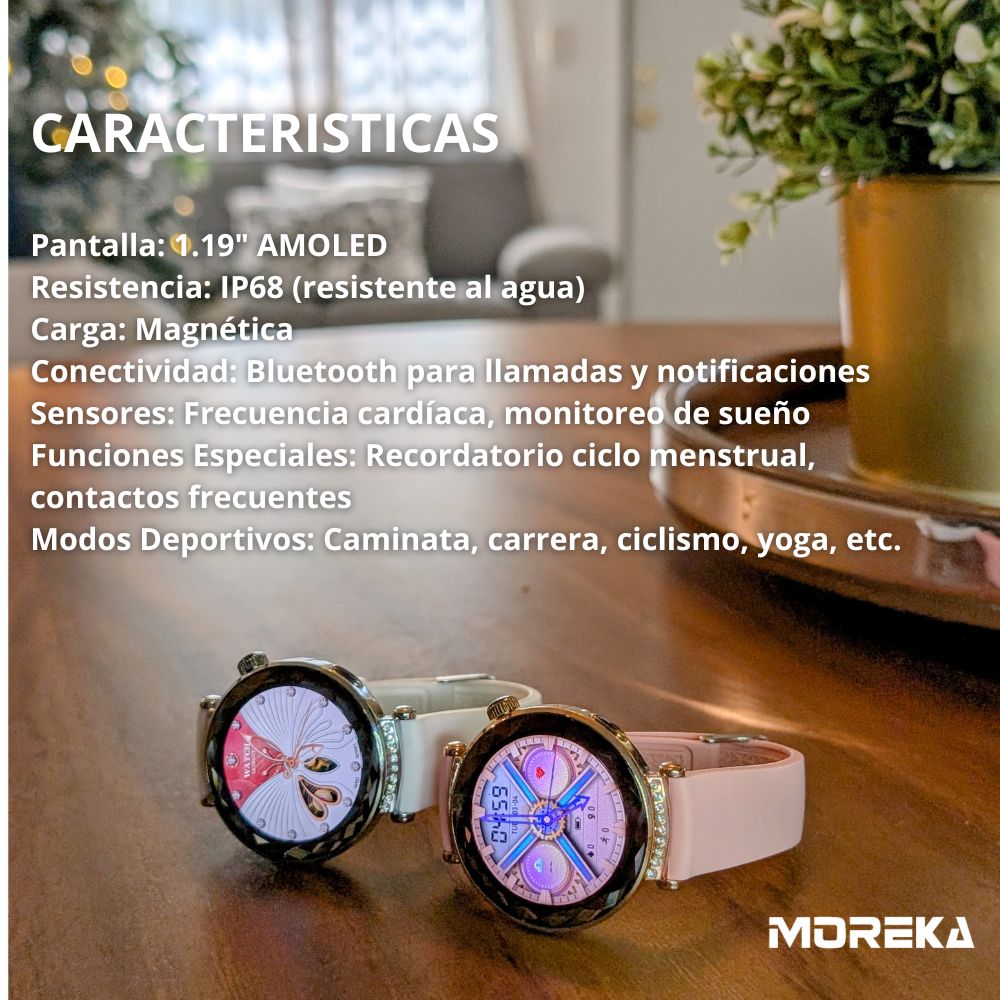 Smart Watch Moreka R10 pantalla Ultra HD 1.19