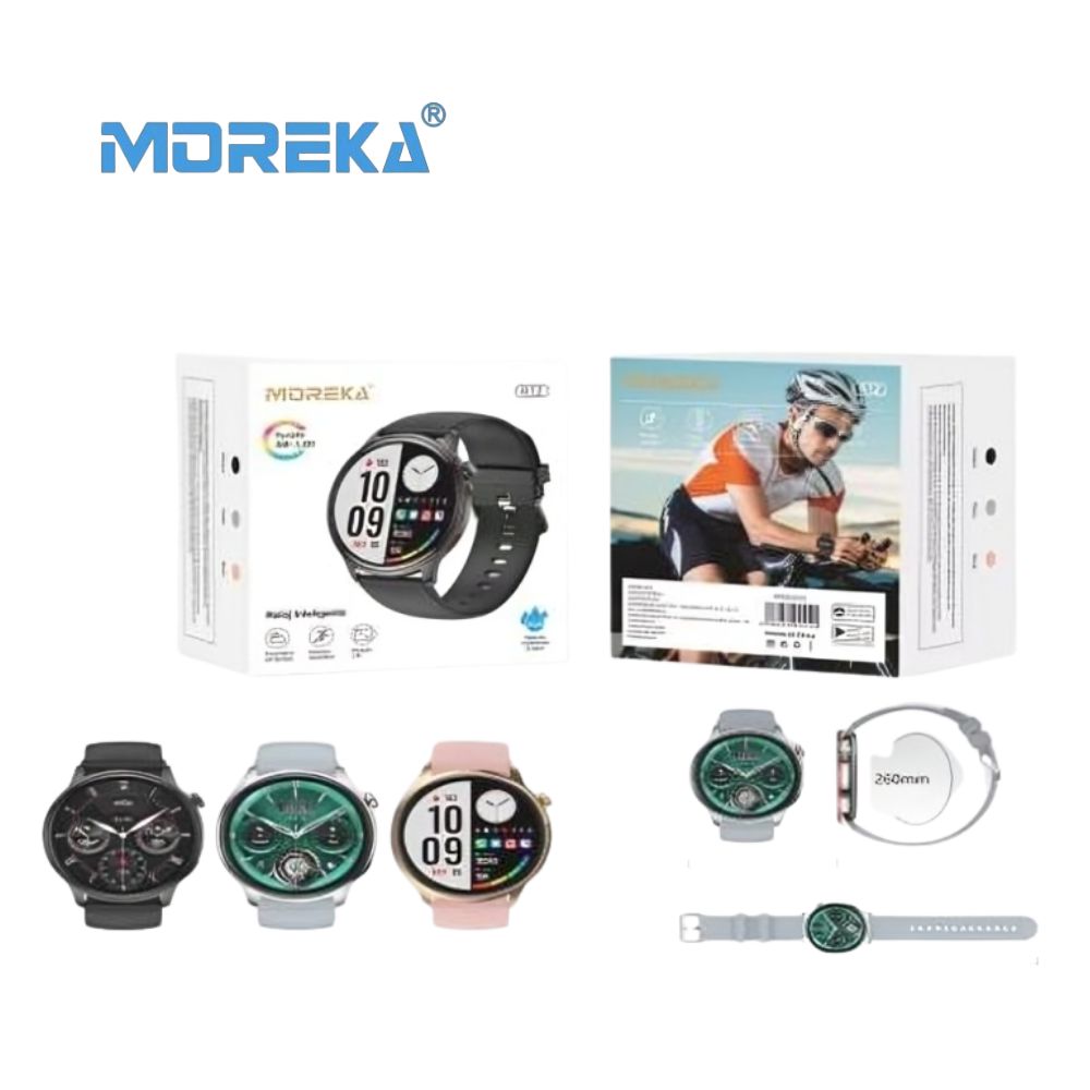 Smart Watch Moreka R12 pantalla Ultra HD 1.43